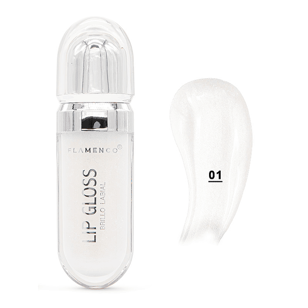 Smooth lip gloss even color