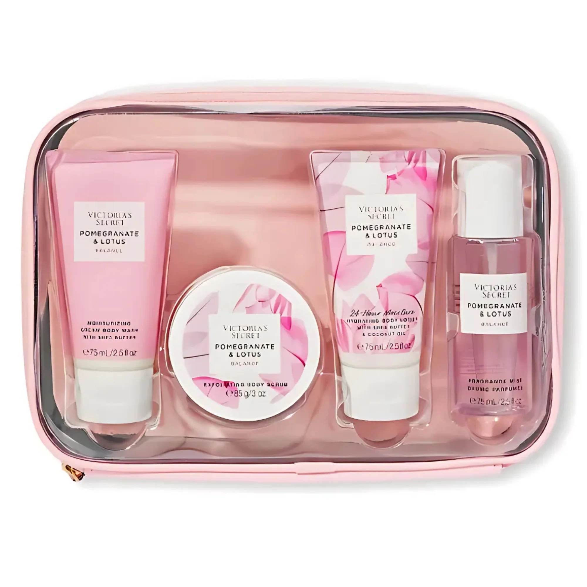 Set pomegranate lotus