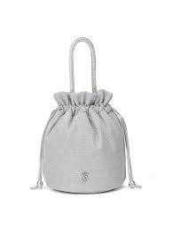 Bolso Plateado De Mano Victoria Secret 