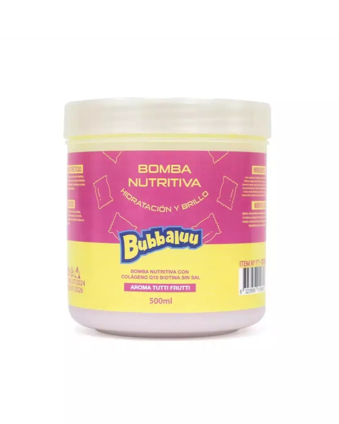 Bubbaluu bomba nutritiva tutti frutti